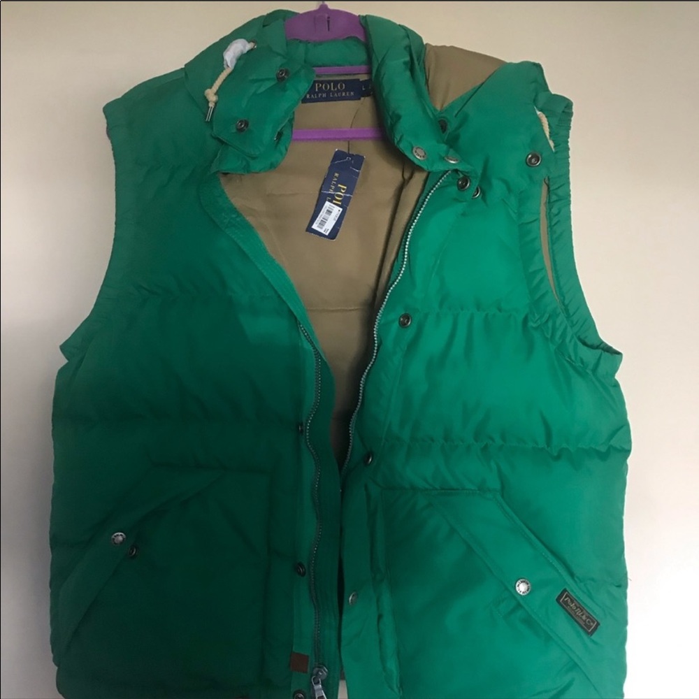 Puff vest  polo